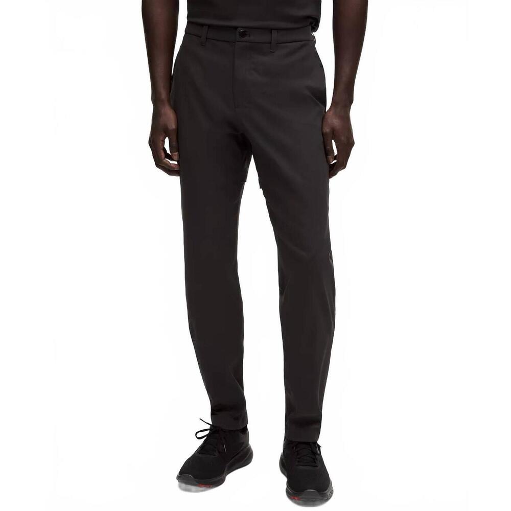 NEW LULULEMON abc slim-fit golf trouser pant in black